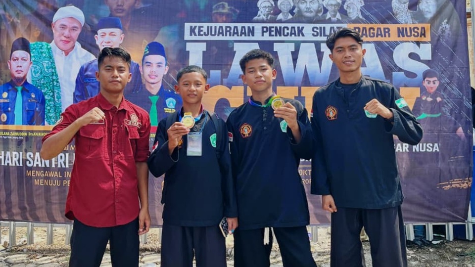 Foto Prestasi: Juara 1 Kejuaraan Pencak Silat Pagar Nusa “Lawas Cup V” Lampung Utara